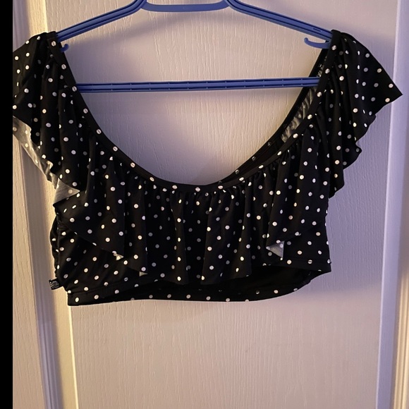 La vie en rose Aqua Swim Top - Picture 2 of 3
